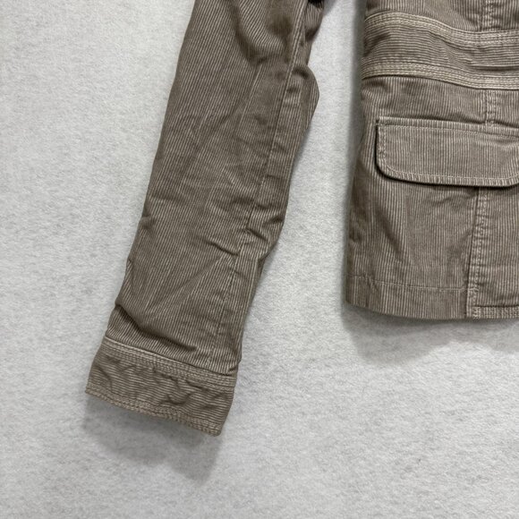 Buckley Tailors Jacket Womens Medium Corduroy Utility Blazer Button Pockets - Picture 4 of 12